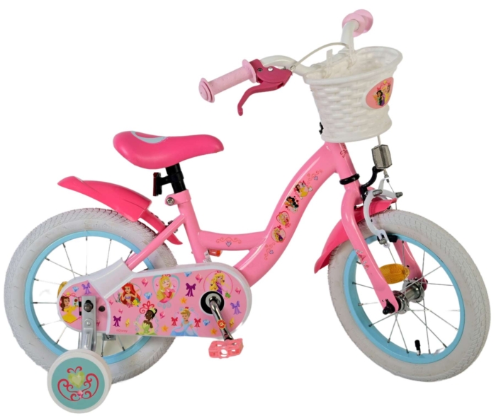 Disney Princess Kinderfiets - Meisjes - 14 inch - Roze - Afbeelding 3