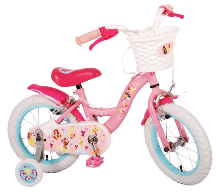 Disney Princess Kinderfiets - Meisjes - 14 inch - Roze - Afbeelding 2