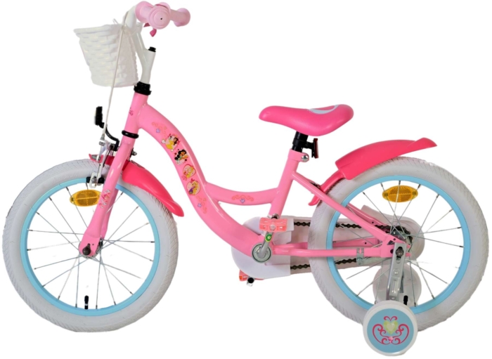 Disney Princess Kinderfiets - Meisjes - 16 inch - Roze - Twee Handremmen - Afbeelding 8
