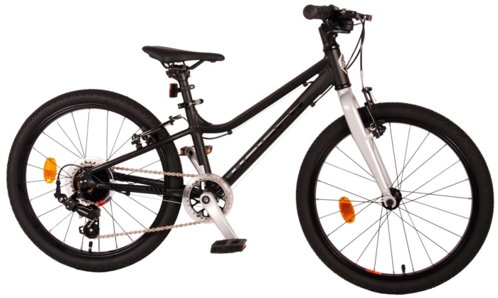 Volare Dynamic Kinderfiets - Jongens - 20 inch - Mat Zwart - 7 Versnellingen - Prime Collection - Afbeelding 3