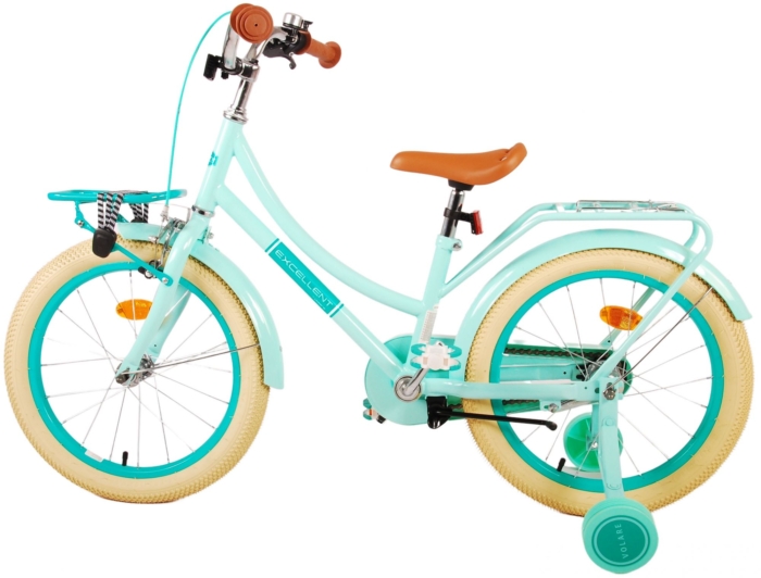Volare Excellent Kinderfiets - Meisjes - 18 inch - Groen - 95% afgemonteerd - Afbeelding 13