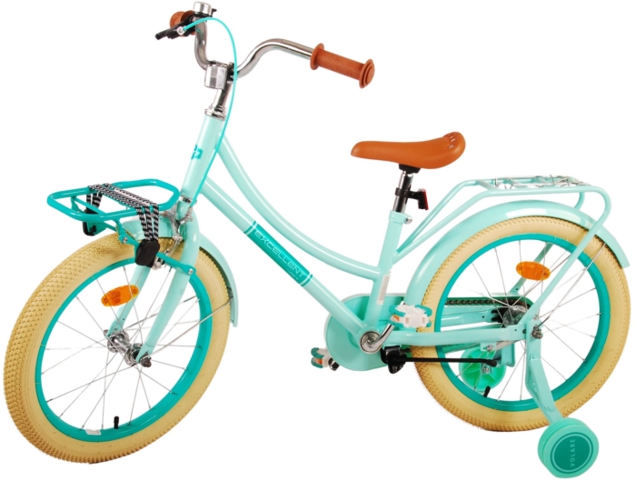 Volare Excellent Kinderfiets - Meisjes - 18 inch - Groen - 95% afgemonteerd - Afbeelding 14