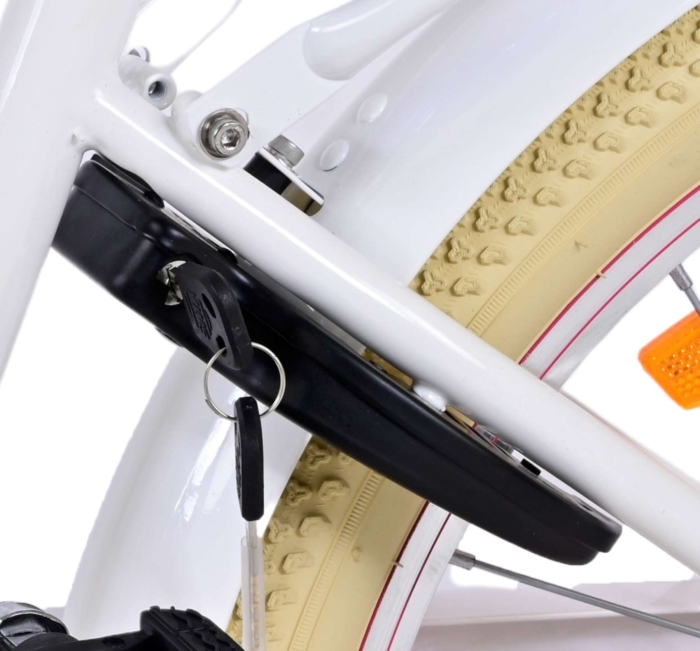 Volare Excellent Kinderfiets - Meisjes - 20 inch - Wit - Afbeelding 10