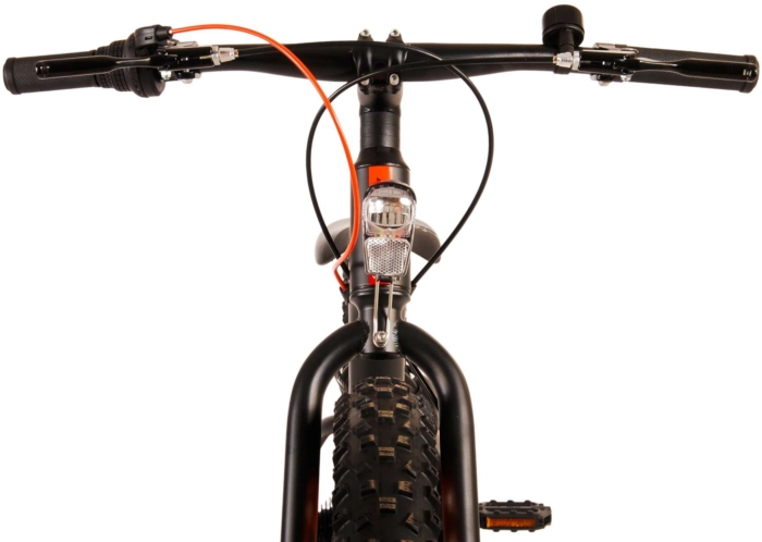 Volare Gradient Kinderfiets – Jongens – 26 inch – Zwart Oranje – 7 speed – Prime Collection - Afbeelding 13