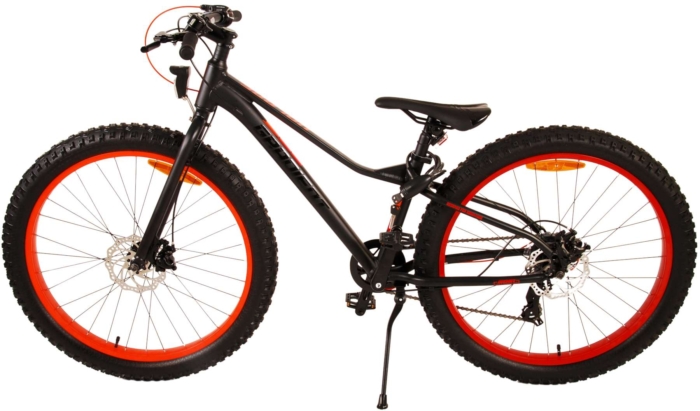 Volare Gradient Kinderfiets – Jongens – 26 inch – Zwart Oranje – 7 speed – Prime Collection - Afbeelding 14