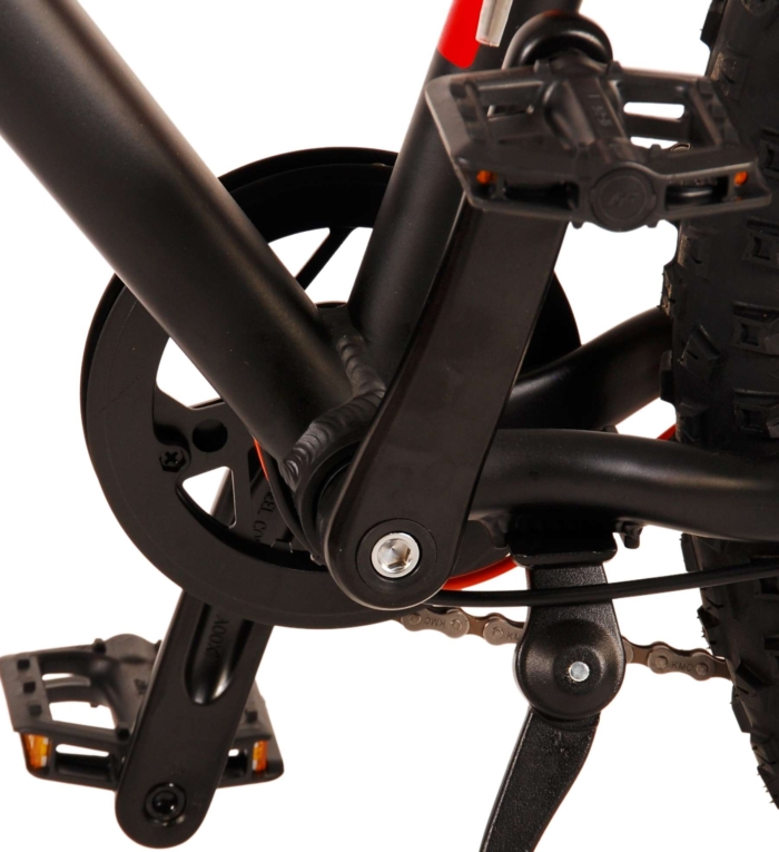 Volare Gradient Kinderfiets – Jongens – 26 inch – Zwart Oranje – 7 speed – Prime Collection - Afbeelding 16