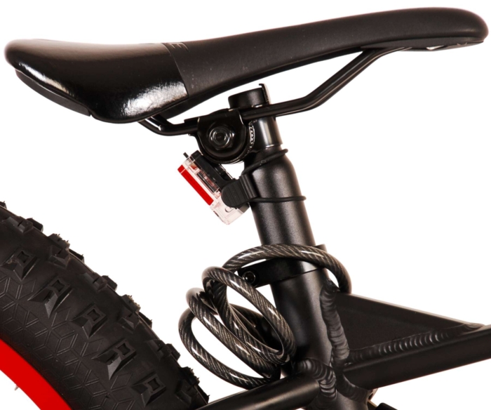 Volare Gradient Kinderfiets – Jongens – 26 inch – Zwart Oranje – 7 speed – Prime Collection - Afbeelding 8