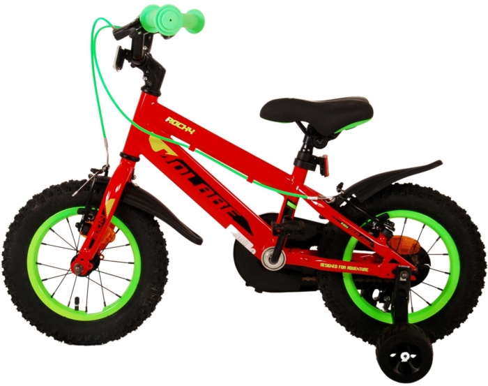 Volare Rocky Kinderfiets - Jongens - 12 inch - Rood - Afbeelding 3
