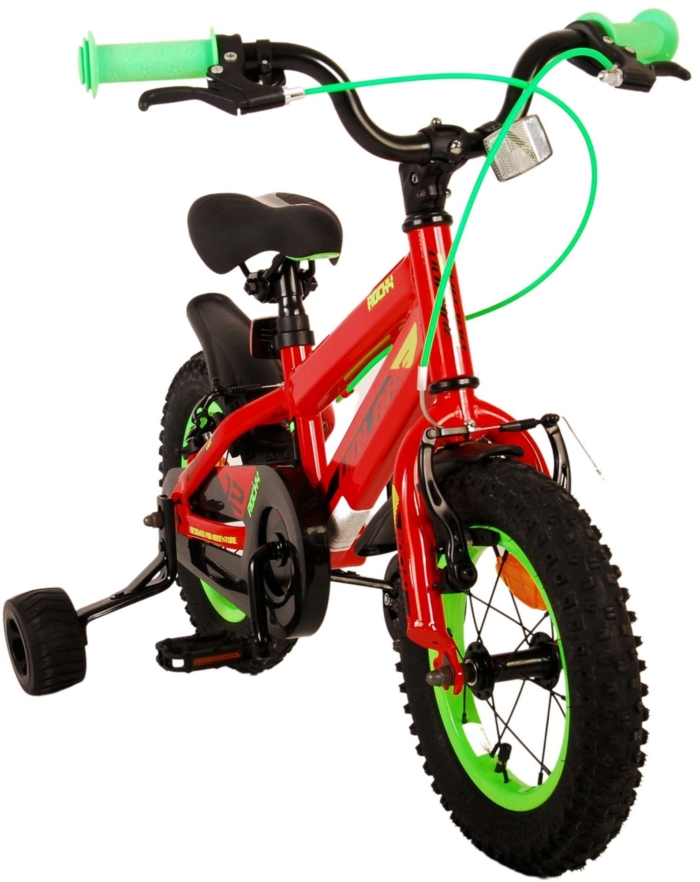 Volare Rocky Kinderfiets - Jongens - 12 inch - Rood - Afbeelding 6