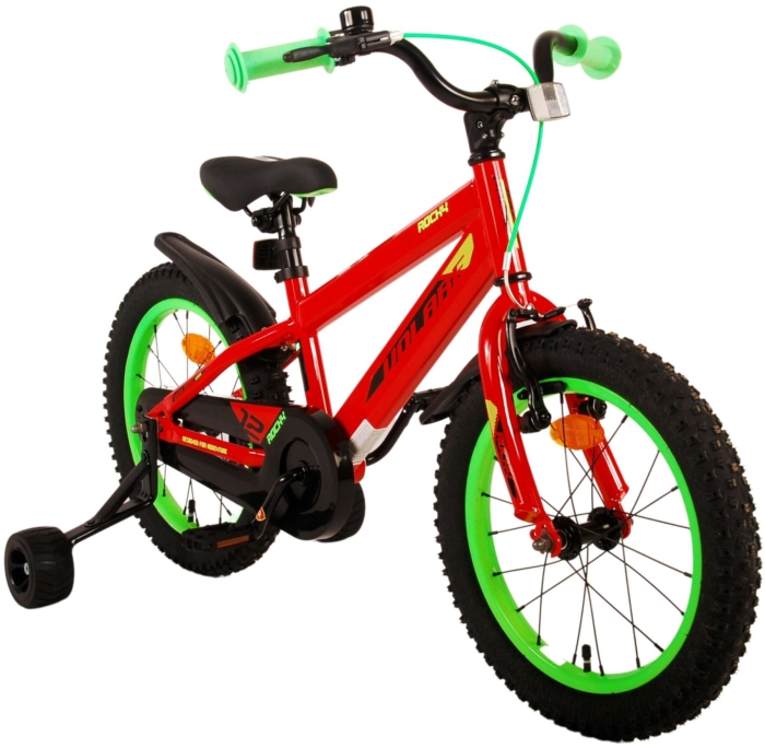 Volare Rocky Kinderfiets - Jongens - 16 inch - Rood - Afbeelding 10