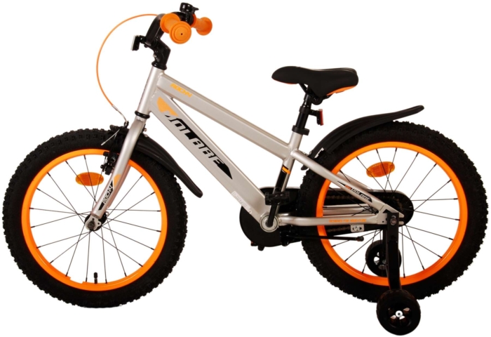 Volare Rocky Kinderfiets - Jongens - 18 inch - Grijs - Afbeelding 13
