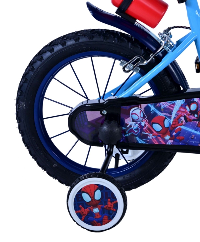 Spidey Kinderfiets - Jongens - 14 inch - Blauw - Afbeelding 3