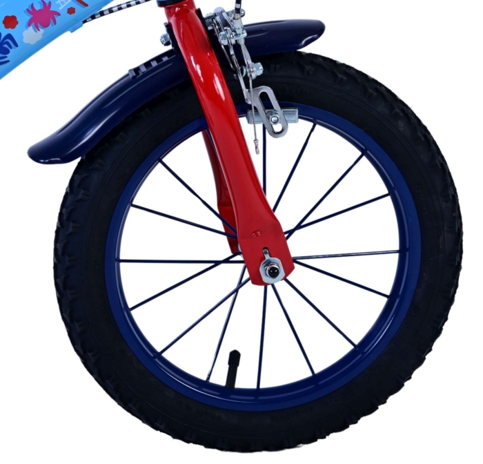 Spidey Kinderfiets - Jongens - 14 inch - Blauw - Afbeelding 4