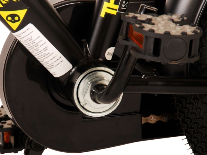 Volare Thombike Kinderfiets - Jongens - 12 inch - Zwart Geel - Afbeelding 15