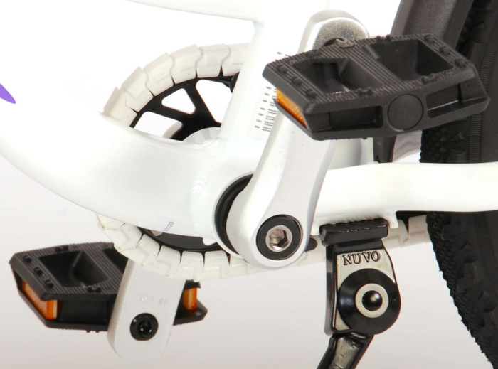 Volare Glamour Kinderfiets - Meisjes - 16 inch - Wit/Mint Groen - Prime Collection - Afbeelding 14