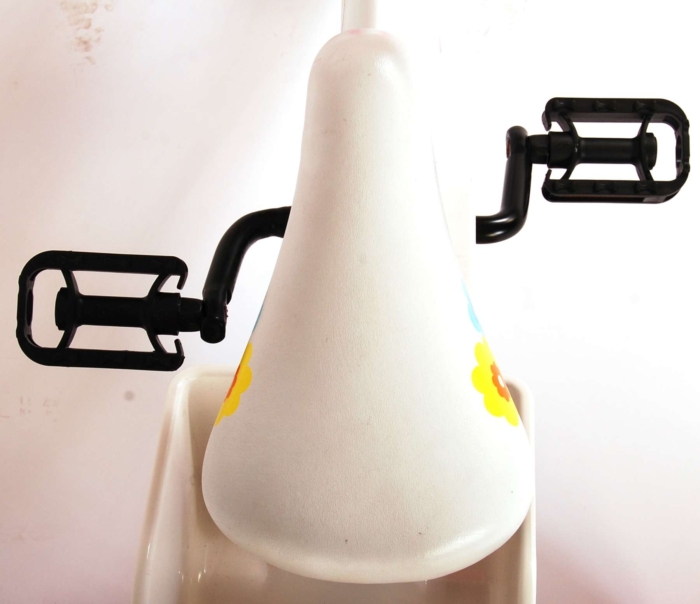 Volare Ashley Kinderfiets - Meisjes - 14 inch - Wit - 95% afgemonteerd - Afbeelding 7