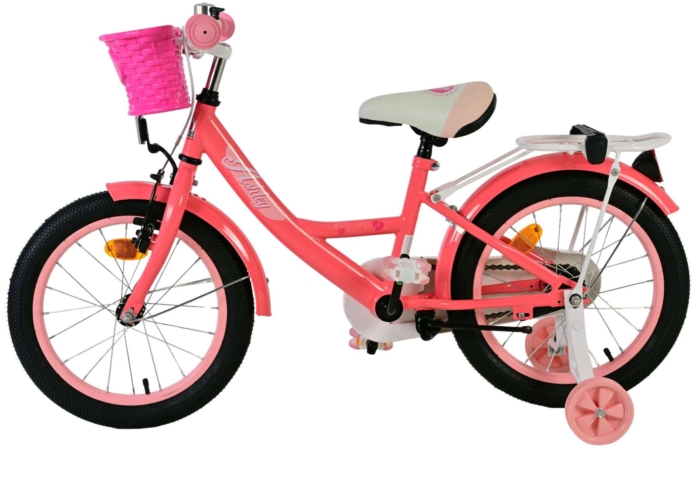 Volare Ashley Kinderfiets - Meisjes - 16 inch - Roze/Rood - Afbeelding 10