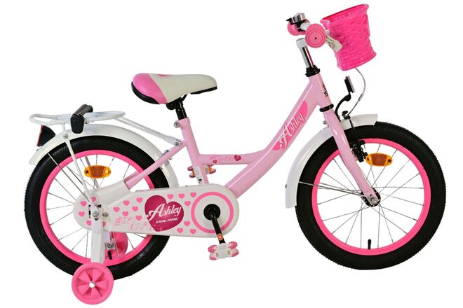 Volare Ashley Kinderfiets - Meisjes - 16 inch - Roze