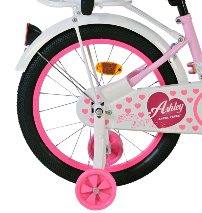 Volare Ashley Kinderfiets - Meisjes - 18 inch - Roze - Afbeelding 6