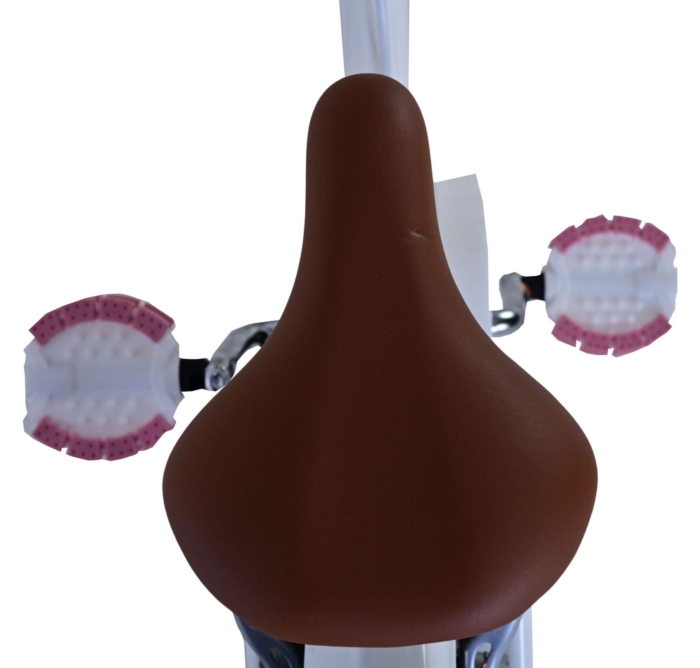 Volare Blossom Kinderfiets - Meisjes - 18 inch - Wit - Twee handremmen - Afbeelding 4