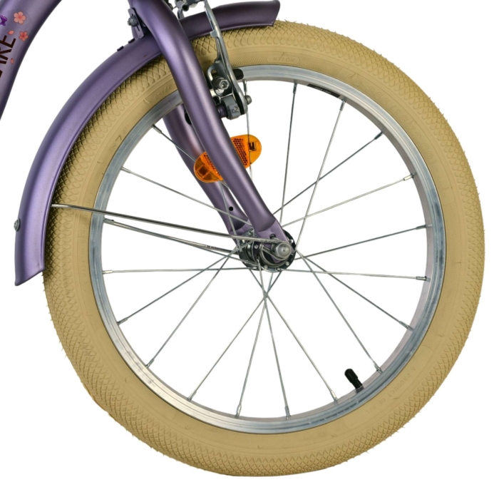 Volare Blossom Kinderfiets - Meisjes - 18 inch - Paars - Afbeelding 4