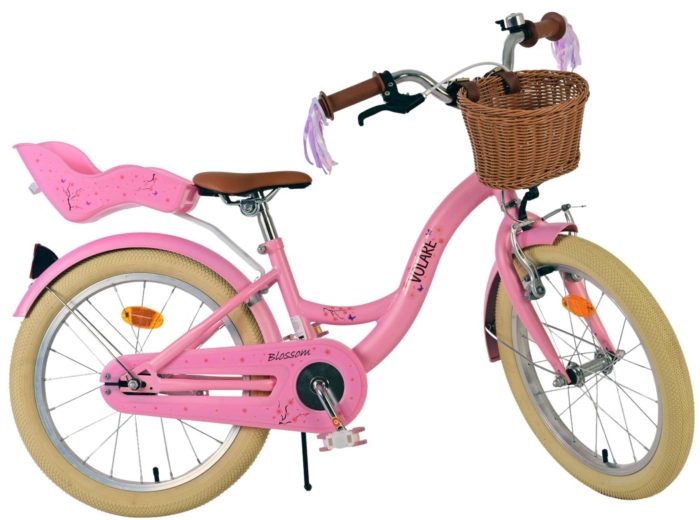 Volare Blossom Kinderfiets - Meisjes - 18 inch - Roze - Afbeelding 2