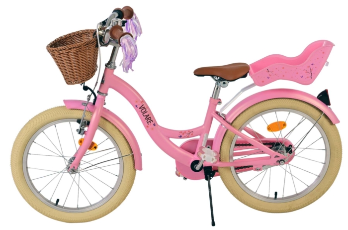Volare Blossom Kinderfiets - Meisjes - 18 inch - Roze - Afbeelding 8