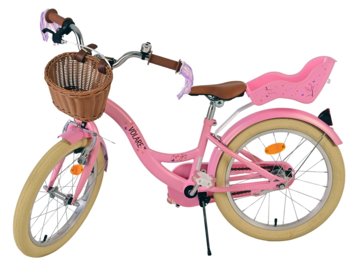 Volare Blossom Kinderfiets - Meisjes - 18 inch - Roze - Afbeelding 9
