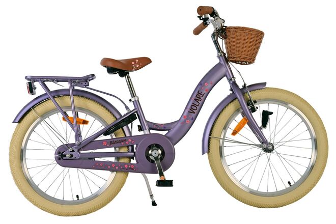 Volare Blossom Kinderfiets - Meisjes - 20 inch - Paars