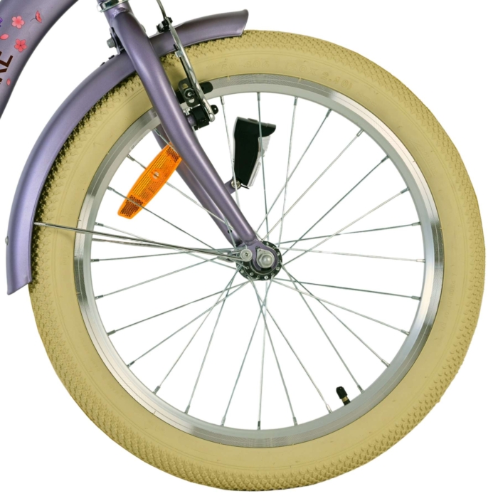 Volare Blossom Kinderfiets - Meisjes - 20 inch - Paars - Afbeelding 3