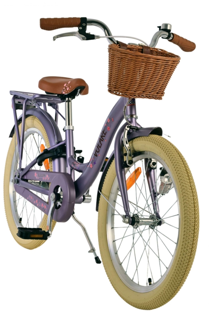 Volare Blossom Kinderfiets - Meisjes - 20 inch - Paars - Afbeelding 5