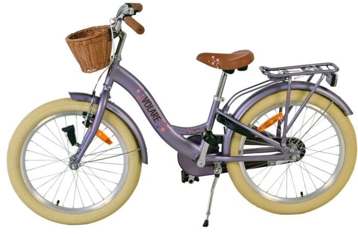 Volare Blossom Kinderfiets - Meisjes - 20 inch - Paars - Afbeelding 7