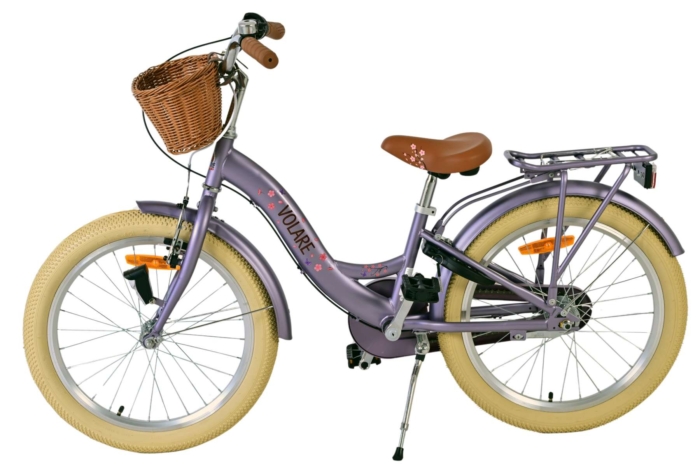 Volare Blossom Kinderfiets - Meisjes - 20 inch - Paars - Nexus 3 versnellingen - Afbeelding 8
