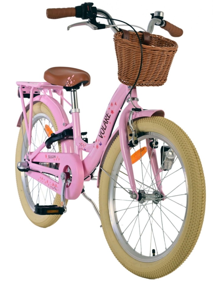 Volare Blossom Kinderfiets - Meisjes - 20 inch - Roze - Nexus 3 versnellingen - Afbeelding 6