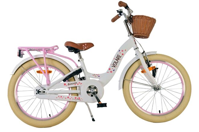 Volare Blossom Kinderfiets - Meisjes - 20 inch - Wit