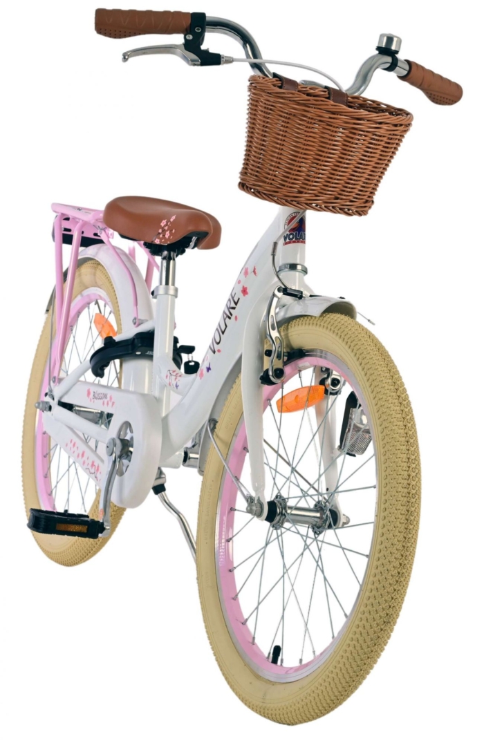 Volare Blossom Kinderfiets - Meisjes - 20 inch - Wit - Afbeelding 5