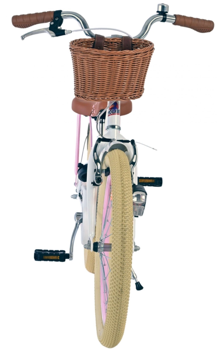 Volare Blossom Kinderfiets - Meisjes - 20 inch - Wit - Afbeelding 6