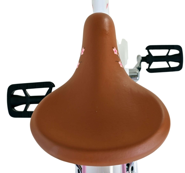 Volare Blossom Kinderfiets - Meisjes - 20 inch - Wit - Twee handremmen - Afbeelding 4