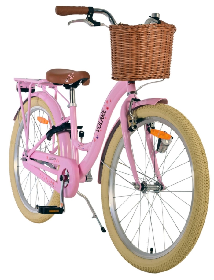Volare Blossom Kinderfiets - Meisjes - 24 inch - Roze - Afbeelding 5