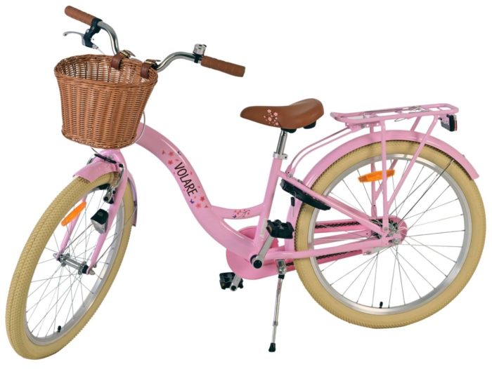 Volare Blossom Kinderfiets - Meisjes - 24 inch - Roze - Afbeelding 8
