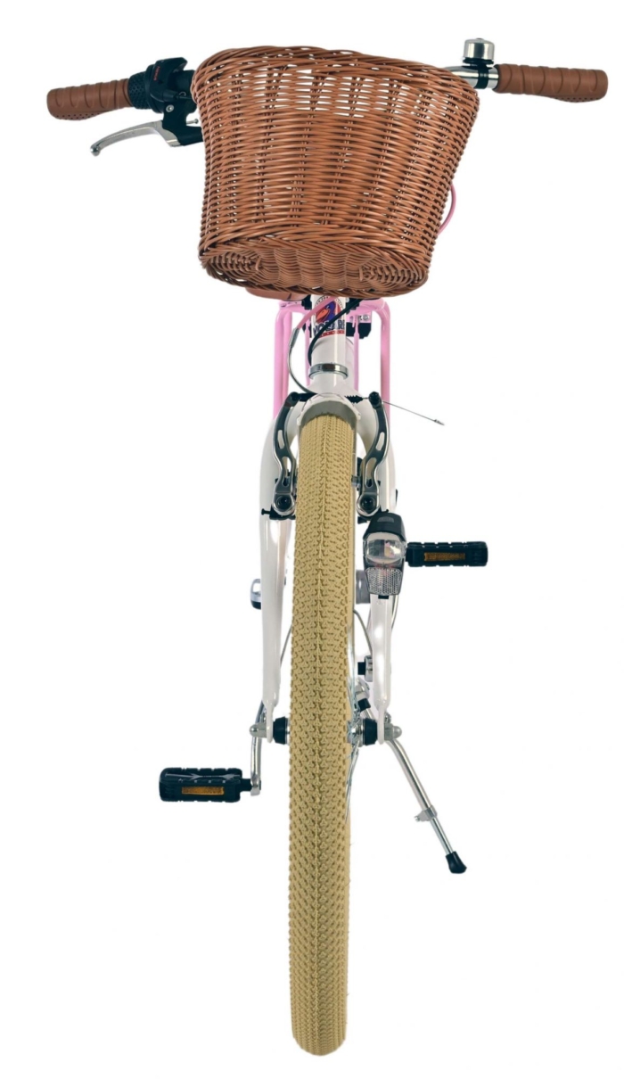 Volare Blossom Kinderfiets - Meisjes - 24 inch - Wit - 3 Versnellingen - Afbeelding 7