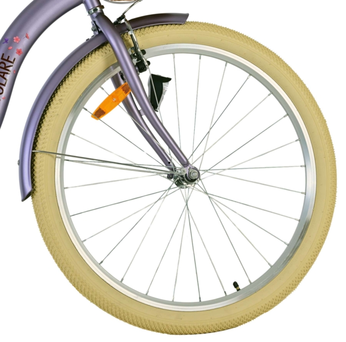 Volare Blossom Kinderfiets - Meisjes - 26 inch - Paars - Afbeelding 9