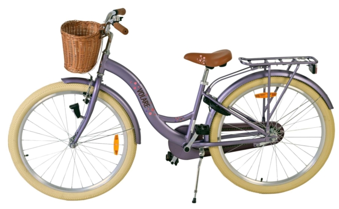 Volare Blossom Kinderfiets - Meisjes - 26 inch - Paars - Afbeelding 5