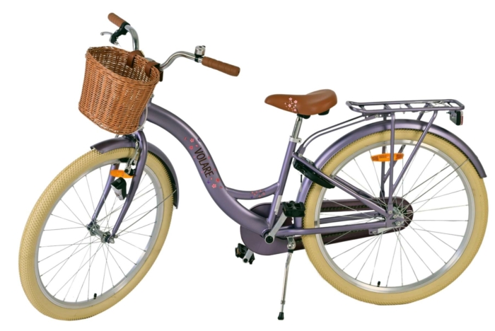 Volare Blossom Kinderfiets - Meisjes - 26 inch - Paars - Afbeelding 4