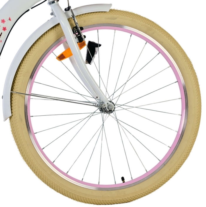 Volare Blossom Kinderfiets - Meisjes - 26 inch - Wit - Nexus 3 versnellingen - Afbeelding 5