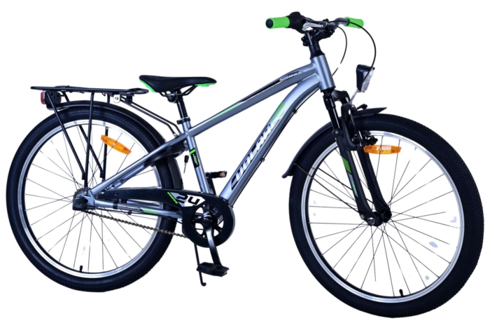 Volare Cross Kinderfiets - Jongens - 24 inch - donker Grijs- 3 versnellingen - Afbeelding 14