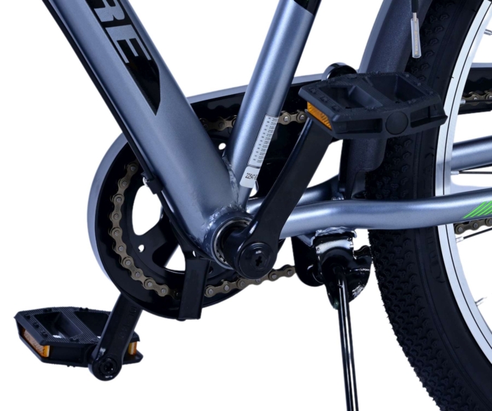 Volare Cross Kinderfiets - Jongens - 24 inch - donker Grijs- 3 versnellingen - Afbeelding 12