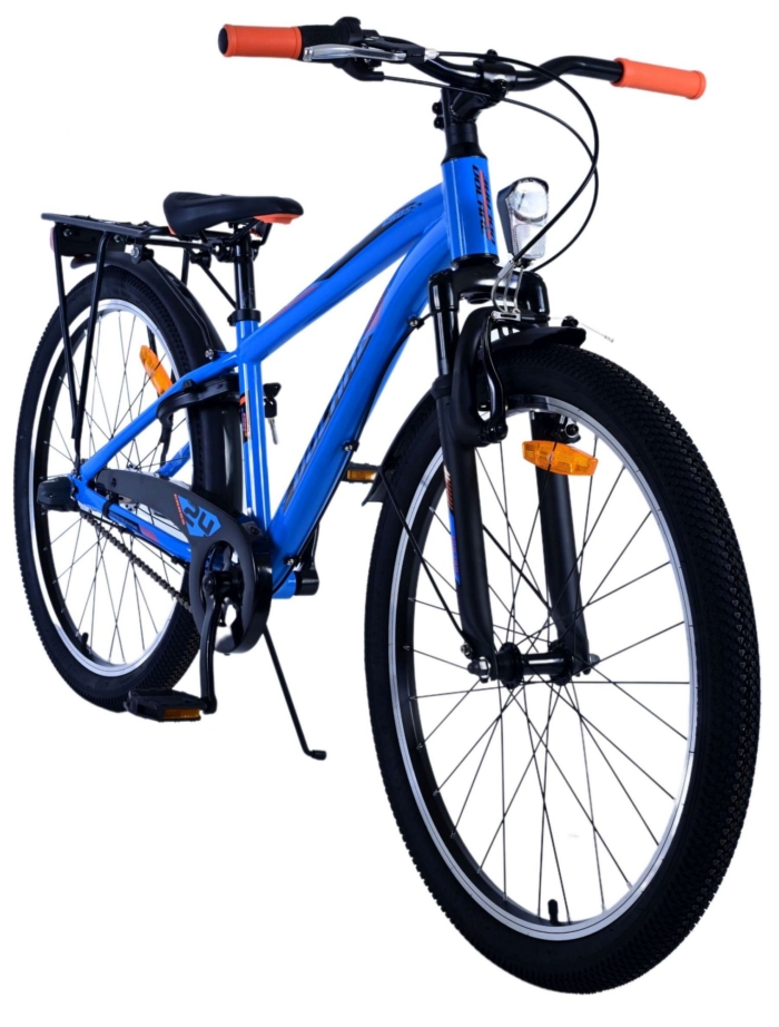 Volare Cross Kinderfiets - Jongens - 24 inch - Blauw - 3 versnellingen - Afbeelding 9