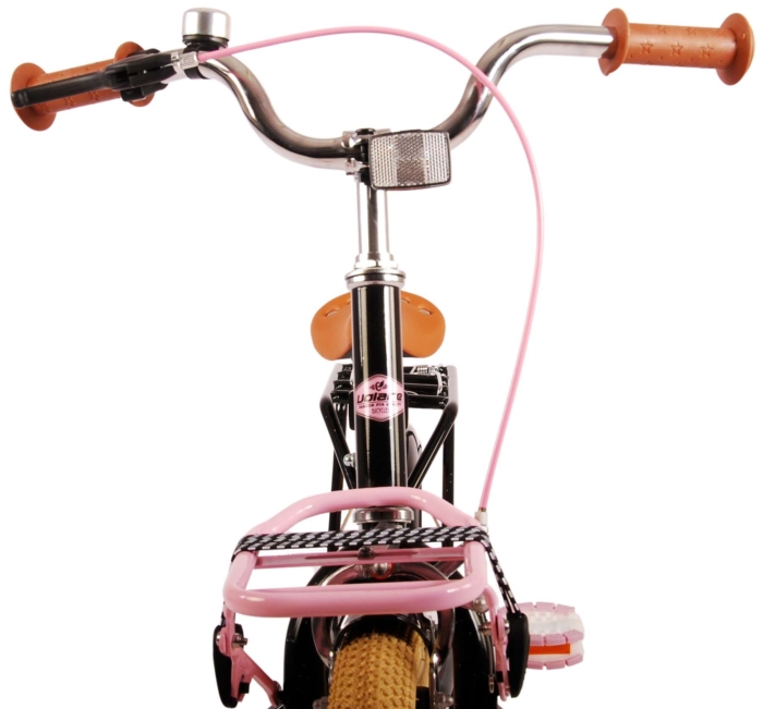 Volare Excellent Kinderfiets - Meisjes - 16 inch - Zwart - 95% afgemonteerd - Afbeelding 12