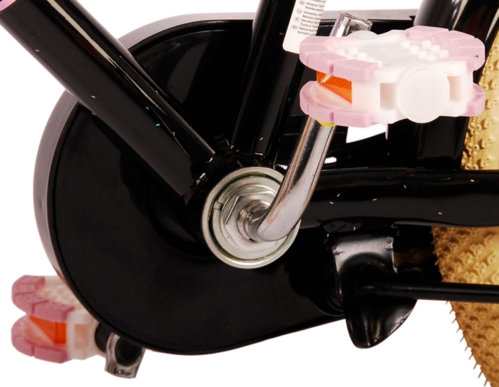 Volare Excellent Kinderfiets - Meisjes - 16 inch - Zwart - 95% afgemonteerd - Afbeelding 15